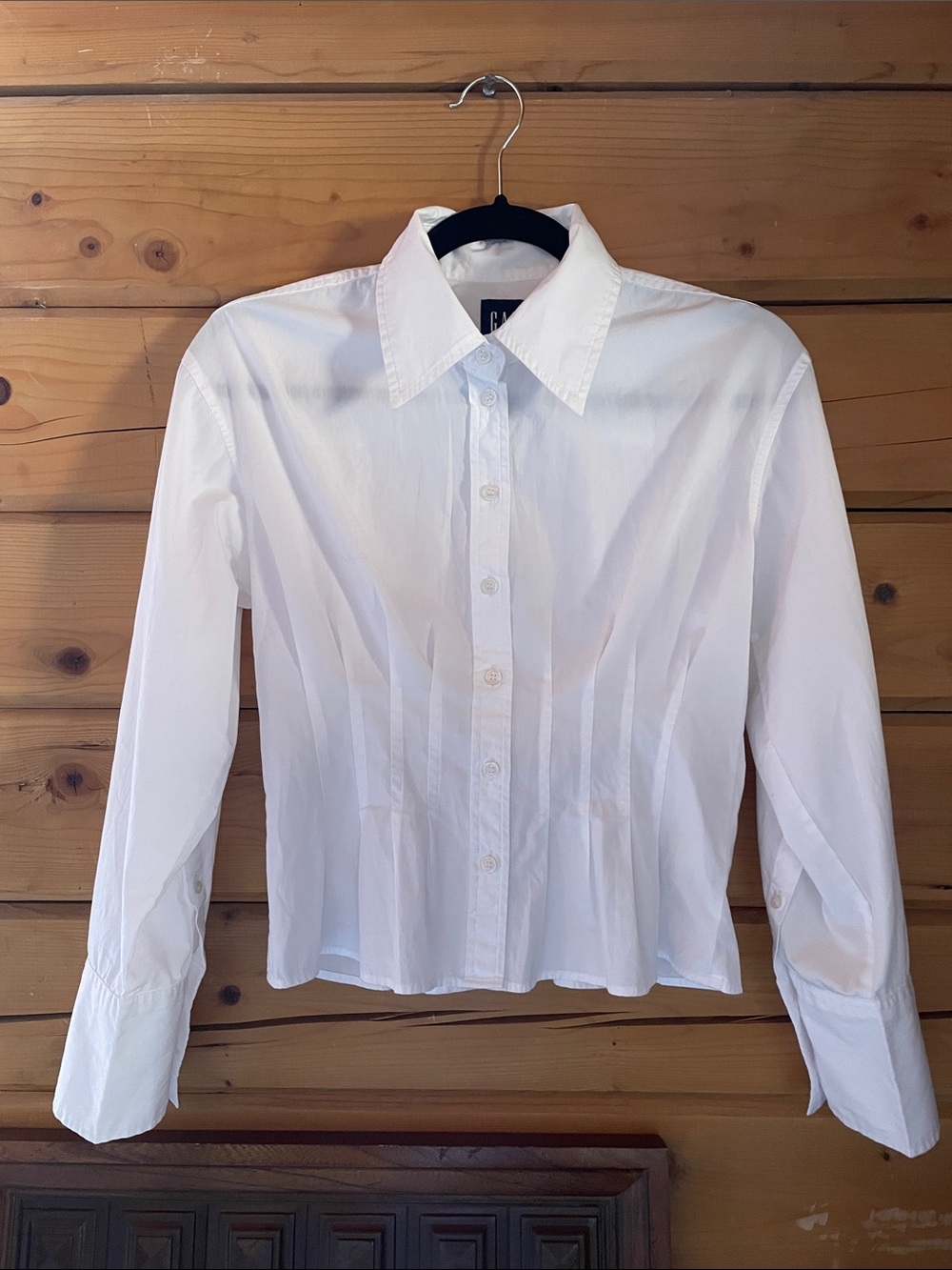 Gap Organic Cotton Poplin Fitted Shirt - Picture 3 of 6